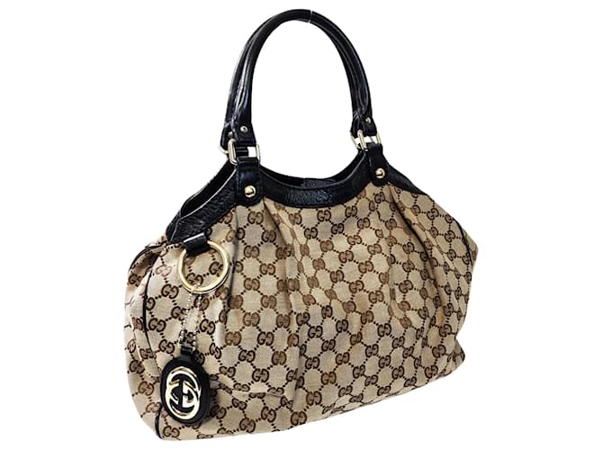 Gucci Sukey Brown Cloth  ref.1371497