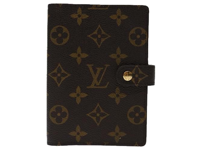 Louis Vuitton Agenda cover Brown Cloth  ref.1371646