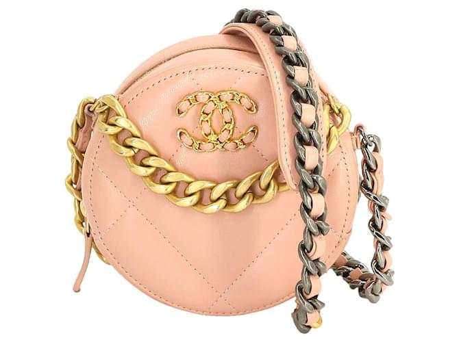 Timeless Chanel - Pink Leather  ref.1371658