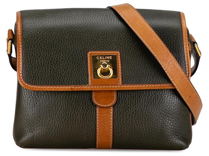 Céline Celine Black Leather Crossbody Pony-style calfskin  ref.1371894