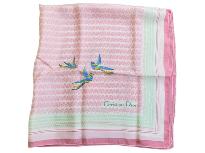 Christian Dior Scarves Multiple colors Silk  ref.1372031