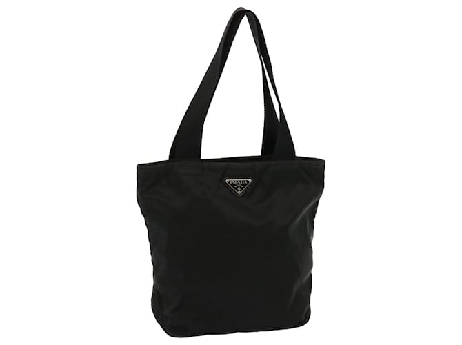 PRADA Tote Bag Nylon Black Auth 72683  ref.1372064
