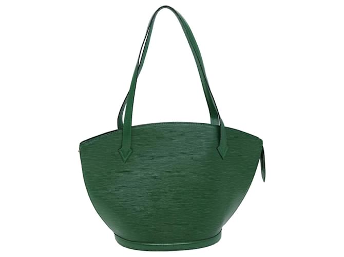 LOUIS VUITTON Epi Saint Jacques Shopping Shoulder Bag Green M52264 Auth 73045 Leather  ref.1372107