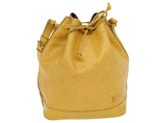 LOUIS VUITTON Epi Noe Shoulder Bag Tassili Yellow M44009 LV Auth 72192 Leather  ref.1372135