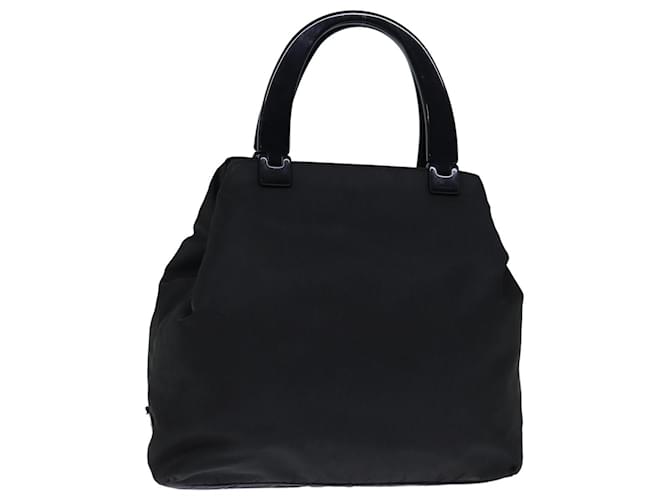PRADA Hand Bag Nylon Black Auth yk12036  ref.1372138