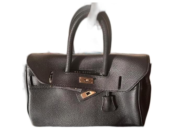 Mac Douglas Handbags Black Leather  ref.1372220