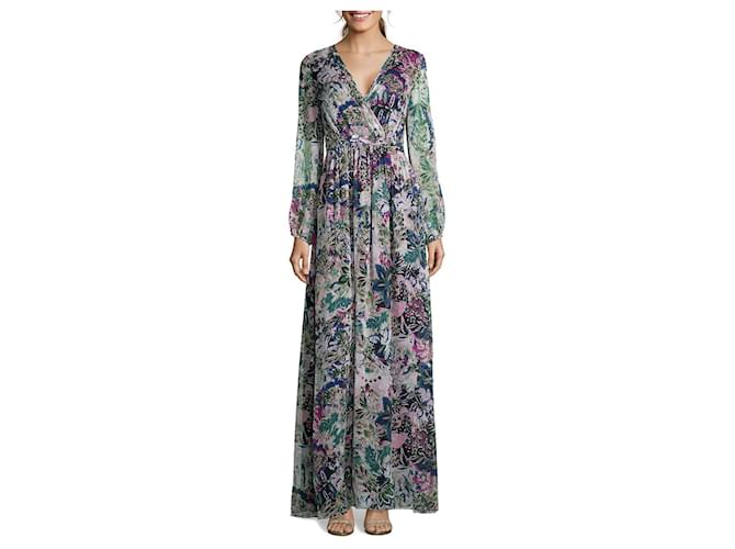 Diane Von Furstenberg DvF Celia long maxi silk dress Multiple colors  ref.1372227