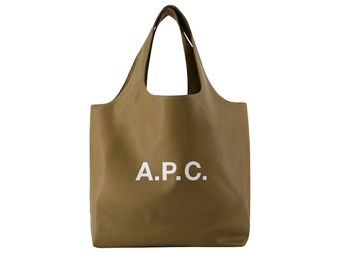 Apc Ninon Tragetasche - A.P.C. - Kunstleder - Khaki Grün Synthetisch  ref.1372264