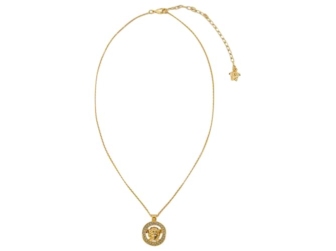 Collier Medusa 95 - Versace - Métal - Or Doré Métallisé  ref.1372265