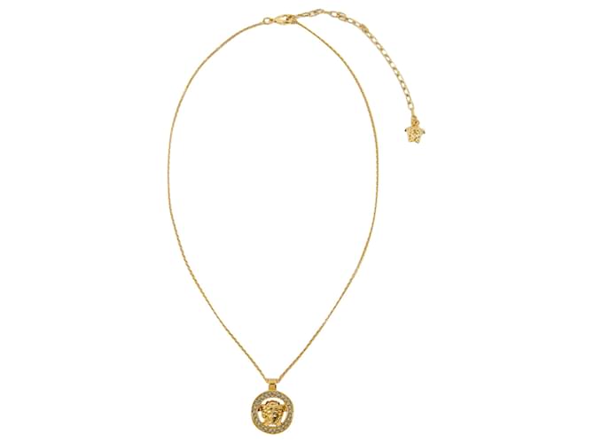 Medusa 95 Necklace - Versace - Metal - Gold Golden Metallic  ref.1372265