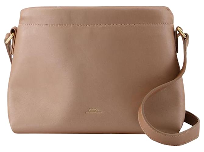 Apc Mini Sac à Bandoulière Ninon - A.P.C. - Cuir synthétique - Rose Simili cuir  ref.1372291