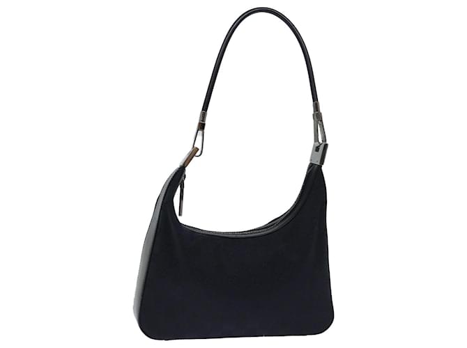 Sac à bandoulière en toile GUCCI GG Noir 001 3812 Auth yk12045  ref.1372511