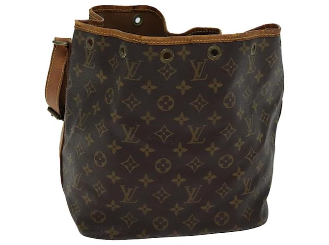 LOUIS VUITTON Monogram Petit Noe Shoulder Bag M42226 LV Auth 71474 Cloth  ref.1372547