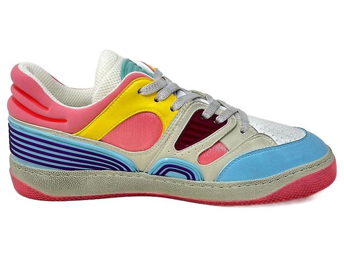 Sneakers Gucci in pelle multicolore