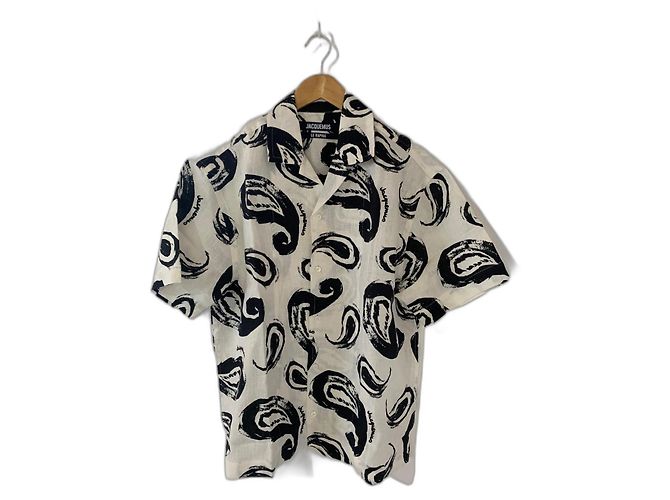 Jacquemus Linen T-Shirt White