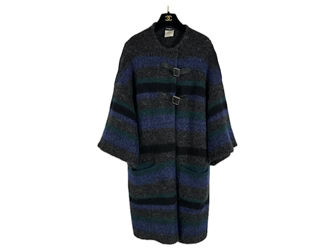 Chanel 8K$ New Paris / Edinburgh Cashmere Coat Multiple colors  ref.1372605