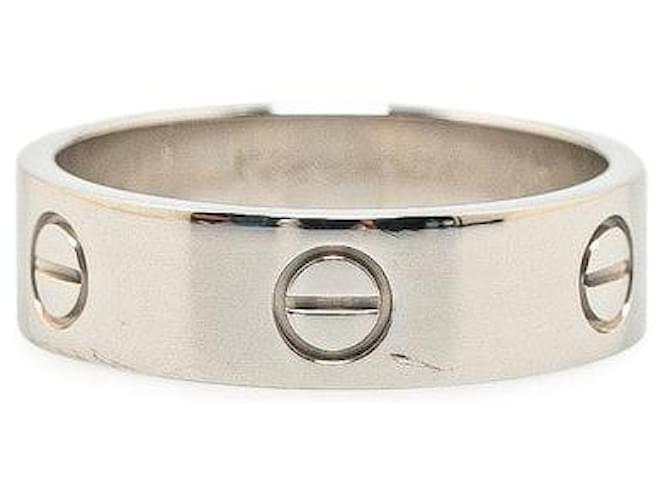 Cartier 18k Love Ring Bague en métal en excellent état  ref.1372628