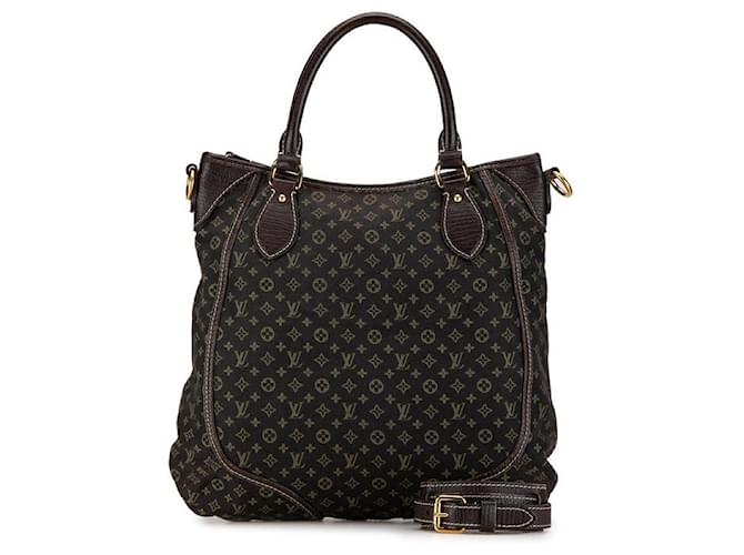 Louis Vuitton Mini Lin Besace Angele Canvas Shoulder Bag M95617 in Good condition Cloth  ref.1372641