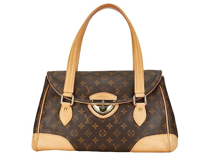 Bolsa de ombro Louis Vuitton Pochette Beverly Canvas M40122 em bom estado Lona  ref.1372655