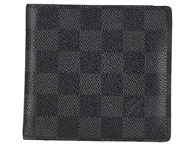 Louis Vuitton Portefeuille Amerigo Bifold Wallet Canvas N41635 in Good condition Cloth  ref.1372662