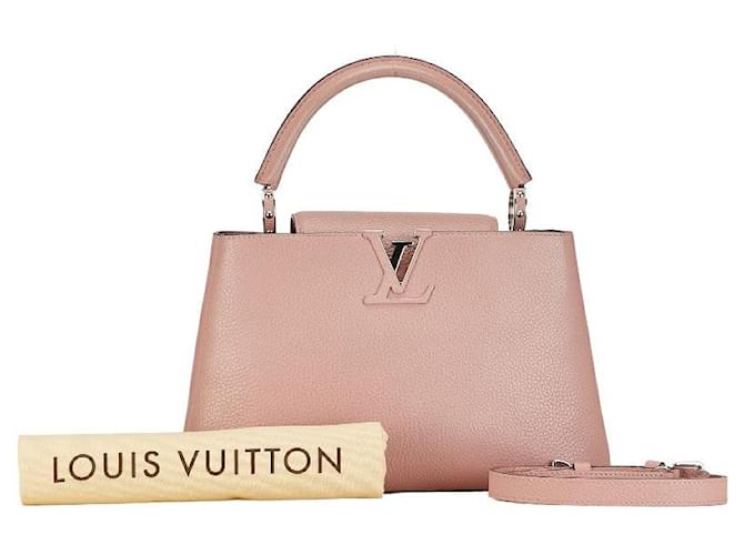 Louis Vuitton Capucines PM Leather Handbag M42258 in Good condition  ref.1372665