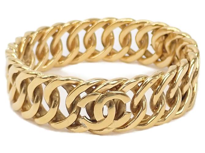 Bracciale rigido in metallo Chanel Chain Bangle in buone condizioni  ref.1372670