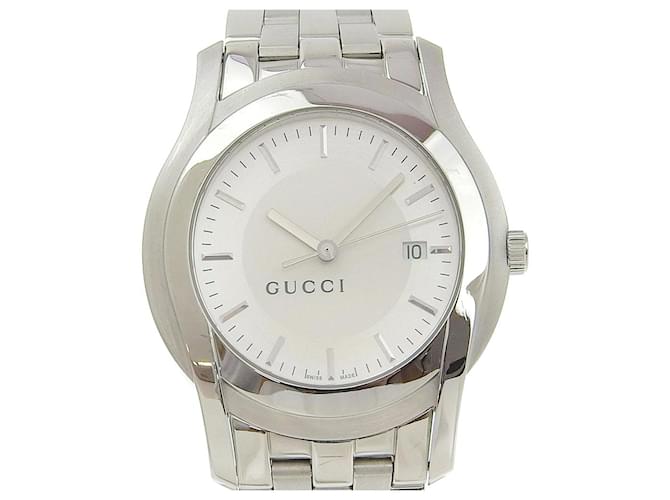 Gucci Quartz 5500XL Armbanduhr Metallquarz 5500XL in gutem Zustand  ref.1372719