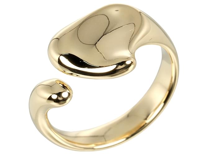 Tiffany & Co 18k Gold Full Heart Ring Metal Ring in Excellent condition  ref.1372734