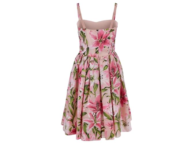 Dolce & Gabbana Dresses Pink Silk  ref.1372888