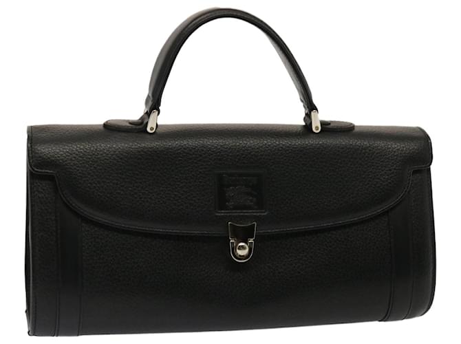Autre Marque Burberrys Hand Bag Leather Black Auth bs13979  ref.1372997