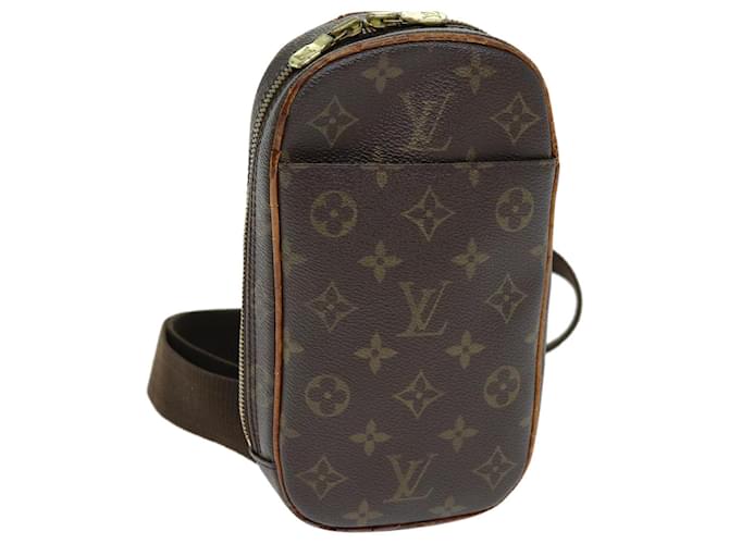 LOUIS VUITTON Monogram Pochette Gange Shoulder Bag M51870 LV Auth 73191 Cloth  ref.1373018