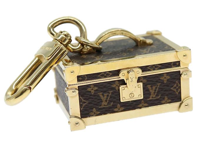 LOUIS VUITTON Monogram Trunk Key Holder LV Auth 72162A