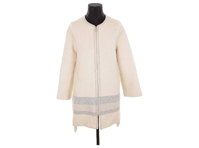 Claudie Pierlot Giacca di cotone Bianco  ref.1373125