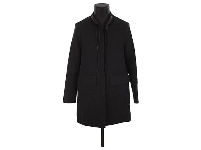 Maje Veste en coton Noir  ref.1373129