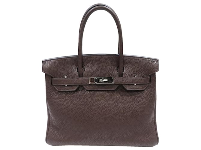 Hermès Birkin 30 Cuir Marron  ref.1373242