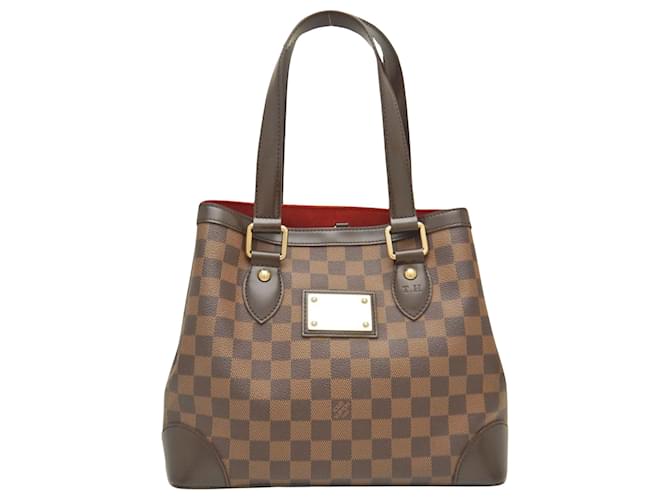 Louis Vuitton Hampstead Brown Cloth  ref.1373244