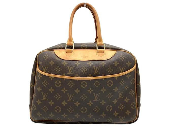 Louis Vuitton Deauville Brown Cloth  ref.1373300