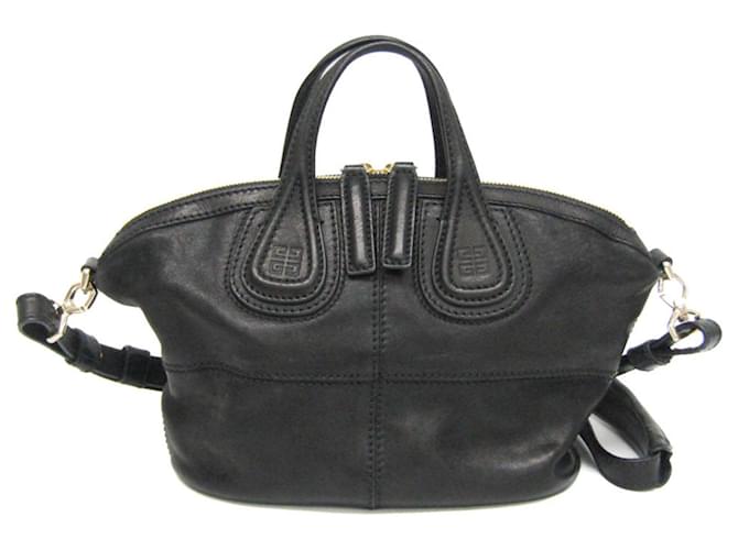 Givenchy Nightingale Black Leather  ref.1373425
