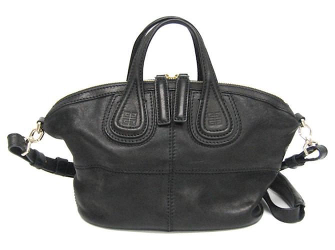 Givenchy Nightingale Cuir Noir  ref.1373425