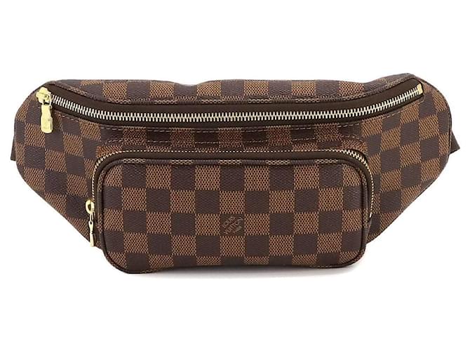 Louis Vuitton Melville Brown Cloth  ref.1373609