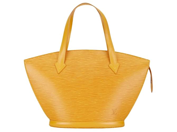 Louis Vuitton Saint Jacques Yellow Leather  ref.1373688