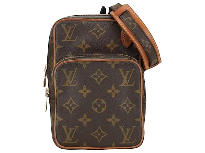 Louis Vuitton Mini amazone Brown Cloth  ref.1373690