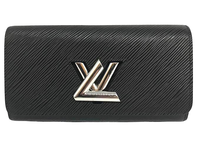 Louis Vuitton Portefeuille twist Black Leather  ref.1373706