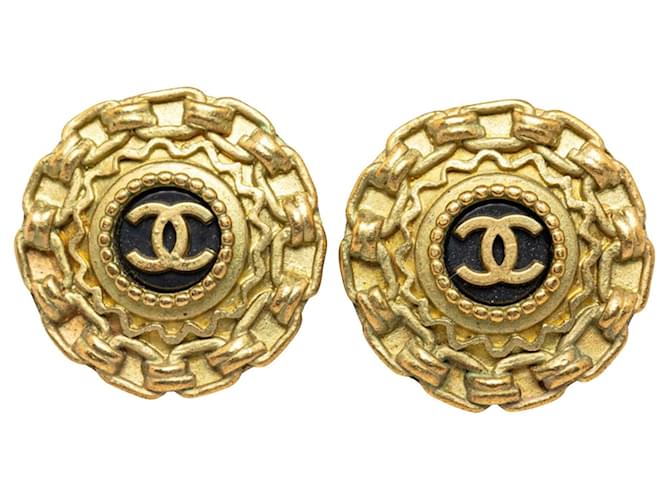 Chanel Cc Golden Metal  ref.1373743