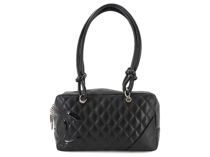 Chanel Cambon Black Leather  ref.1373764