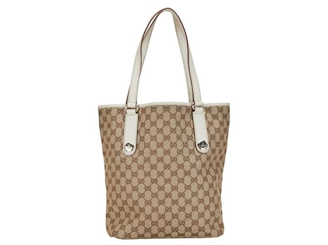 Gucci GG canvas Beige Cloth  ref.1373784