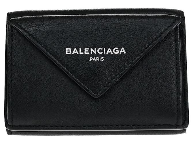 Balenciaga Papier Black Leather  ref.1373840