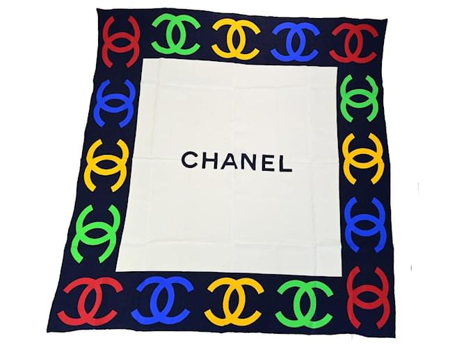 Chanel White Silk  ref.1373842