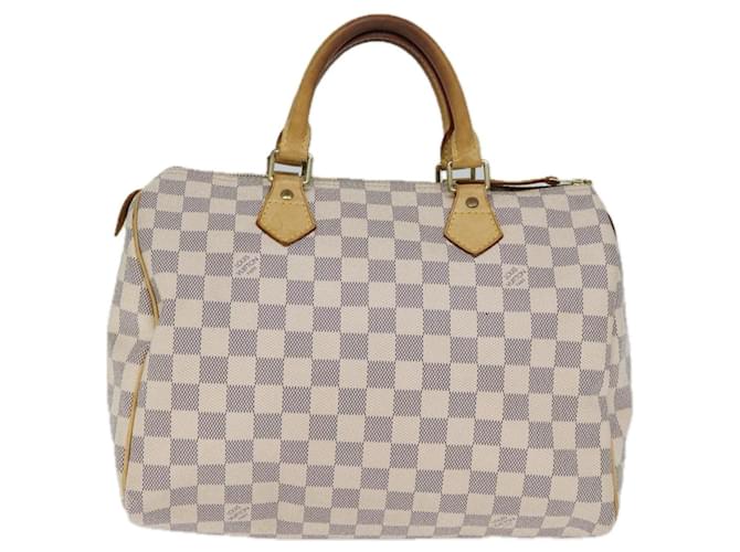 Louis Vuitton Speedy 30 White Cloth  ref.1373848