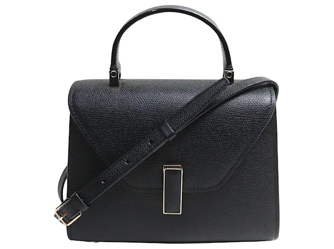 Valextra Iside Black Leather  ref.1373886